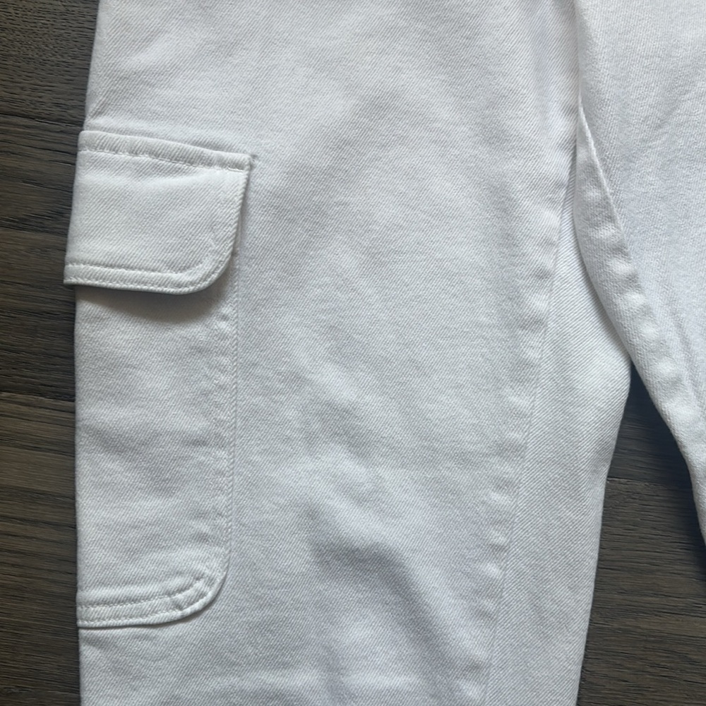 Wilfred Free | Modern Cargo Pant in Light Birch Off White Colour Size 0 - Picture 4 of 16
